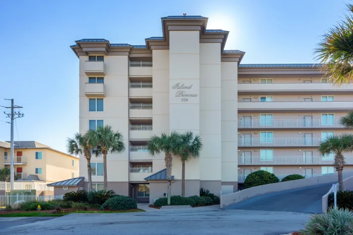 Exterior view of Island Princess in Fort Walton Beach